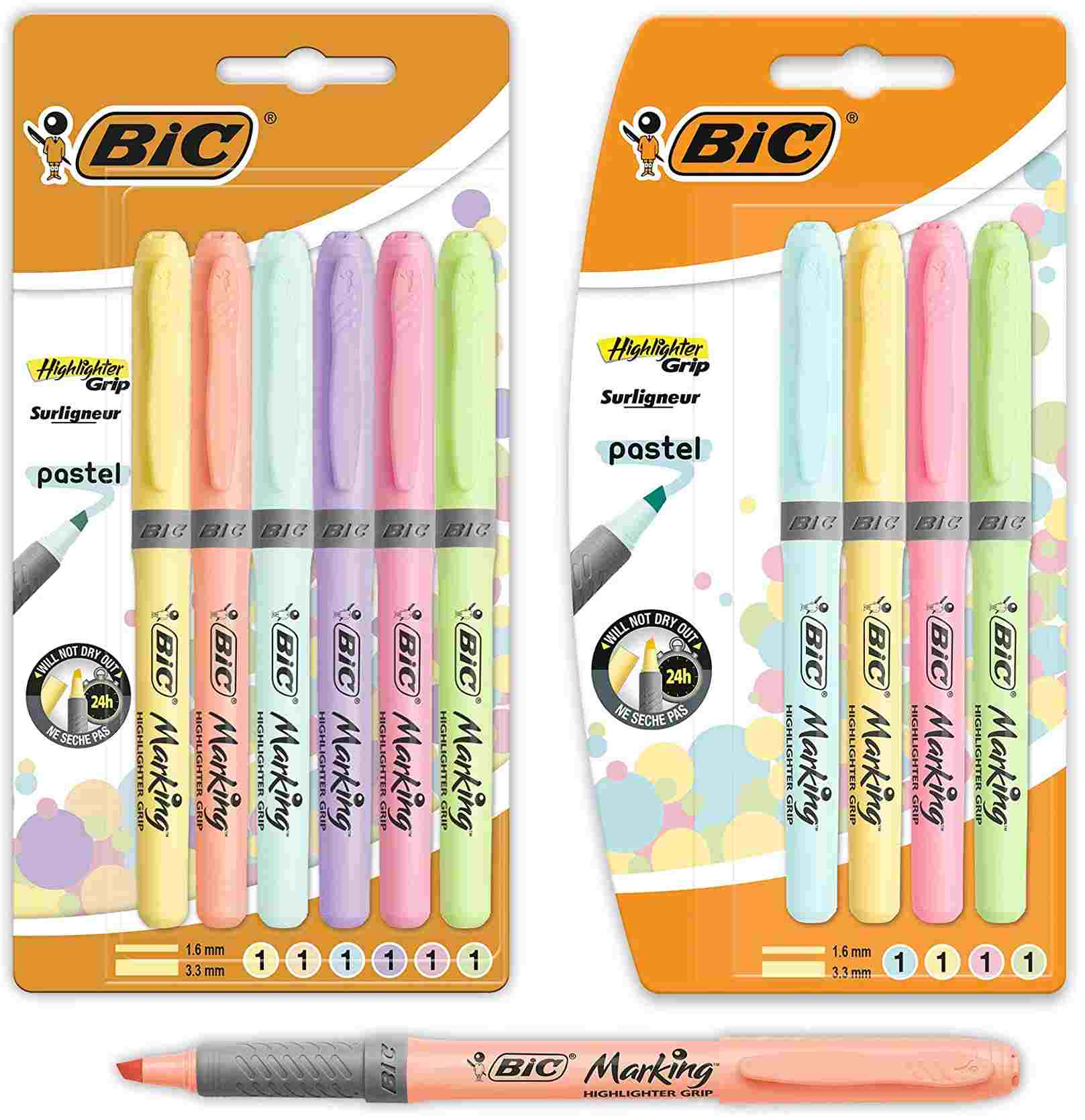 Bic Marking Highlighter Pastel